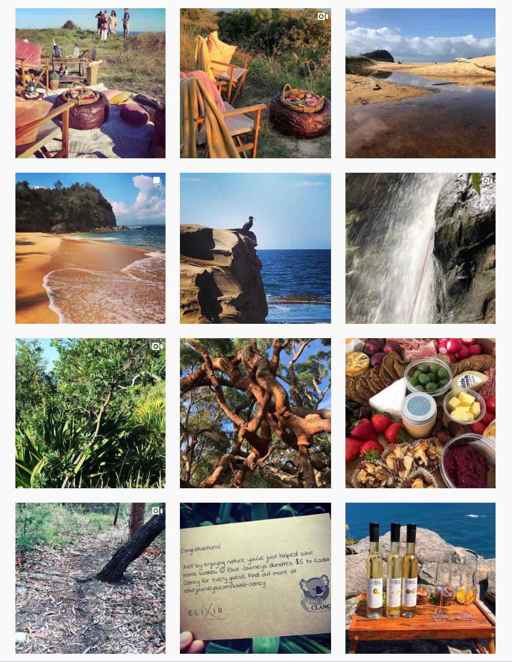Various photos from @elixirjourneys instagram account